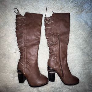 Brown boots